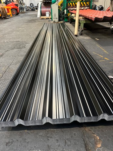 Box profile roofing and