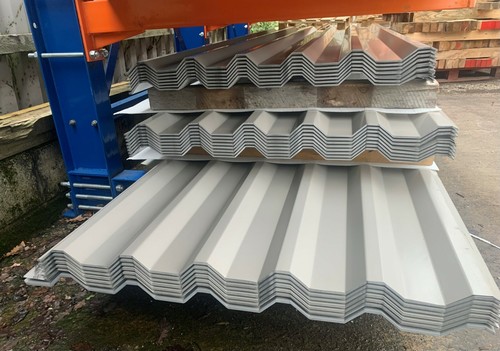 Grey polyester box profile - grey,
